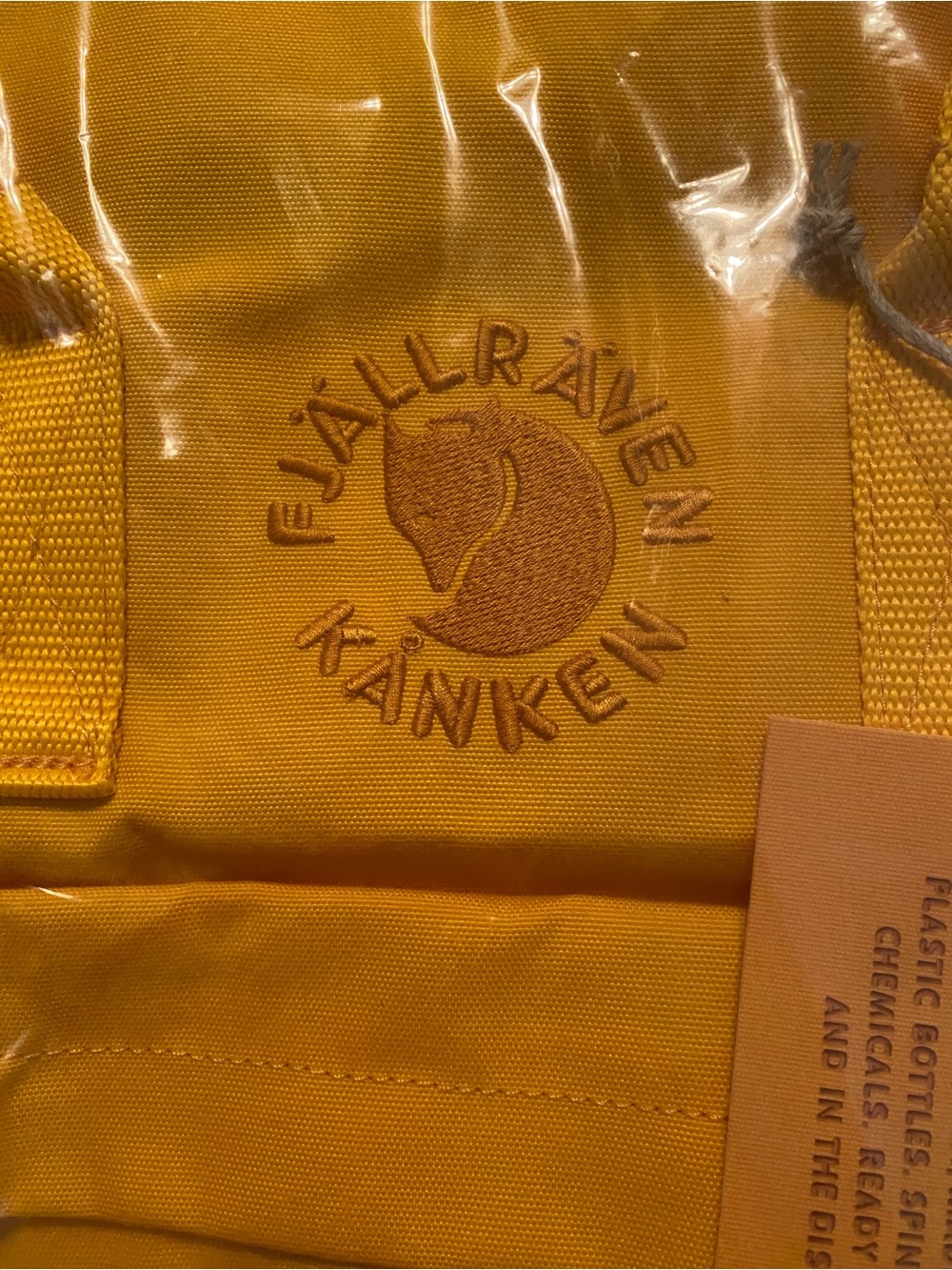 Fjallraven Re-Kånken Backpack - Sunflower Yellow
